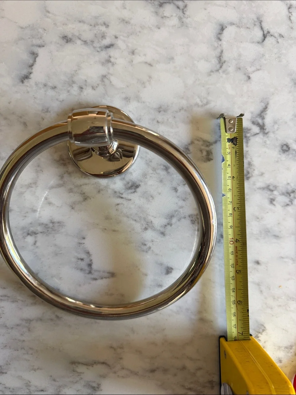 Polished Metal Towel Ring in Silver  Sansome Pottery Barn